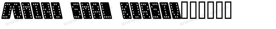 Domino smal kursiv字体转换